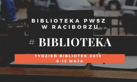 TYDZIEŃ BIBLIOTEK 2019 8-15 MAJA